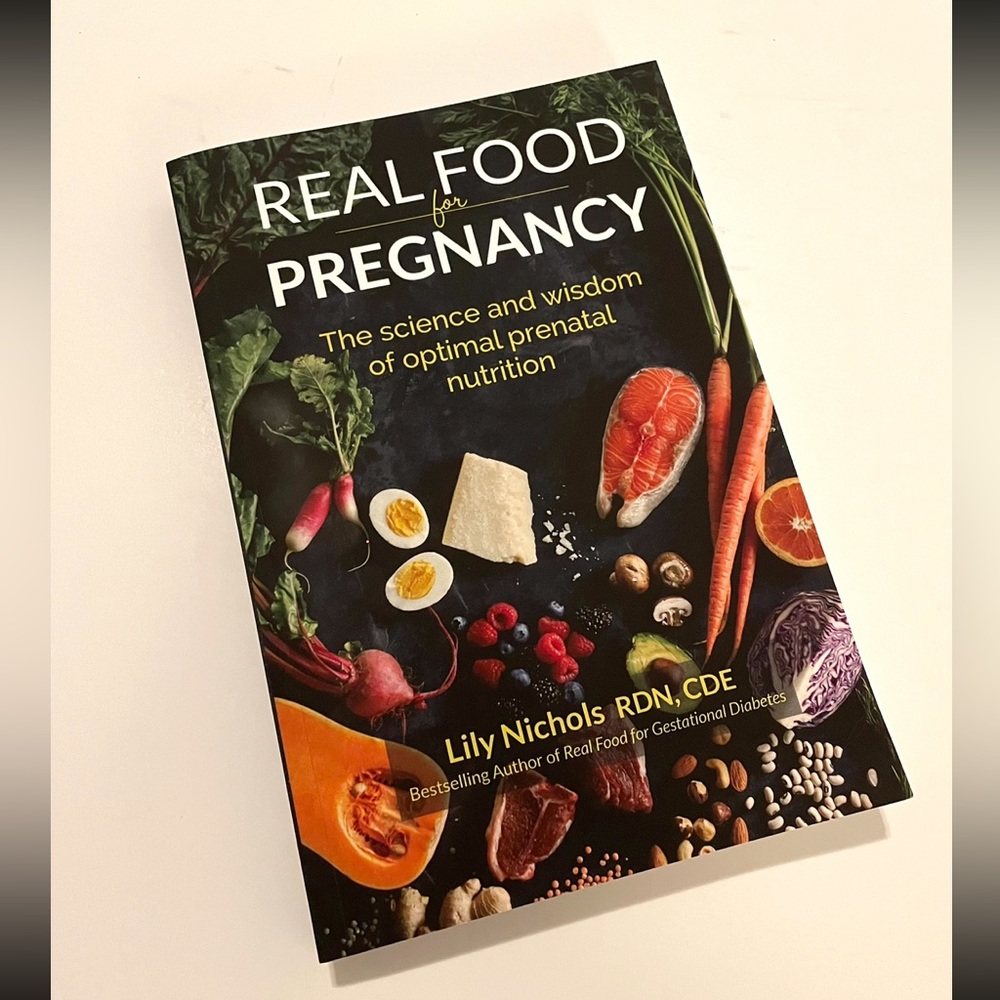 Real Food for Pregnancy book, Like new